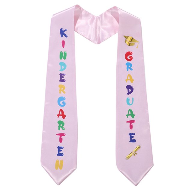 CSChome Shoulder Strap Graduation Shoulder Strap Letter Design Decorative Kids Celebration Etiquette Strap Party Decor Graduation