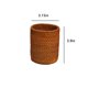 thumbnail image 5 of Handmade Rattan Pencil Holder, Cone Makeup Brush Holder, Table Décor Organizer Cups for Stationery, Cosmetic Brushes, Flower Vase, Brown, (8*10CM), 5 of 5