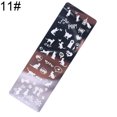 thumbnail image 2 of Funie Manicure Transfer Template Flower Butterfly Nail Image Stamping Stencil Plate, 2 of 7