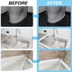 thumbnail image 5 of Cinta de Calafateo Uxcell, Cintas de Sellado Autoadhesivas Impermeables para Baño y Tina, Tira de Sellado Marrón 0.9" x 10.5 Ft, 5 of 7