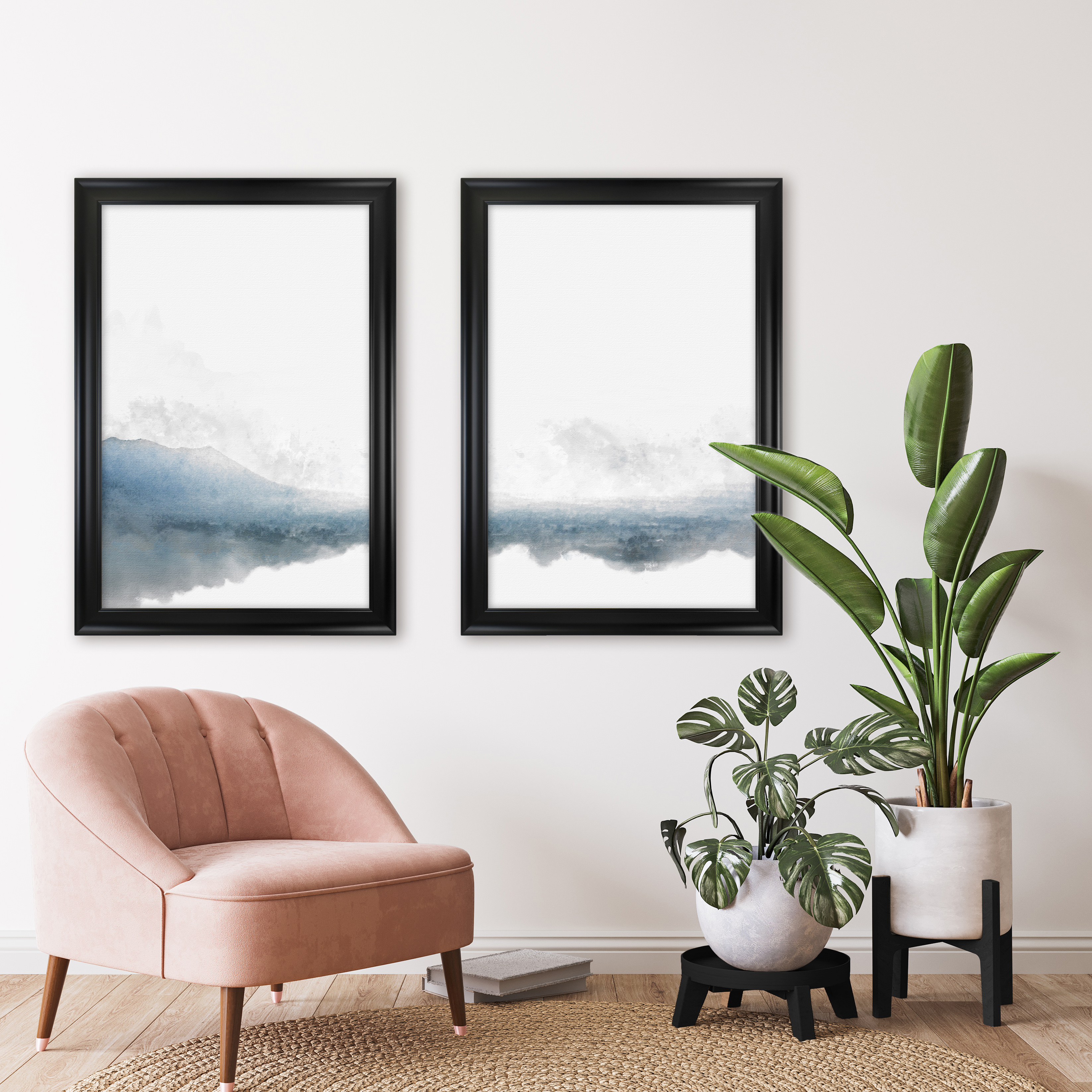 Mainstays 24x36 Wide Poster and Picture Frames, Black, Set of 2 - image 5 of 5