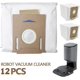 thumbnail image 2 of Paquete de 12 bolsas de aspiradora para ECOVACS DEEBOT N8+ N8 Pro+ N8 Pro Plus T8 T8+ T8 AIVI T8 AIVI+ T8 MAX T9+ DX93 DDX96 Yeedi Vac Station Aspiradora, 2 of 5
