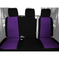 thumbnail image 2 of CalTrend Rear 60/40 Split Bench Tweed Seat Covers for 2007-2007 Jeep Grand Cherokee - JP151-10TT Purple Insert with Black Trim, 2 of 2