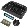thumbnail image 2 of Dashboard Storage Box, Skid Resistant Pad Wear Resistant Black Multifunctional Car Dash Grip Tray  for Key Cards, 2 of 7