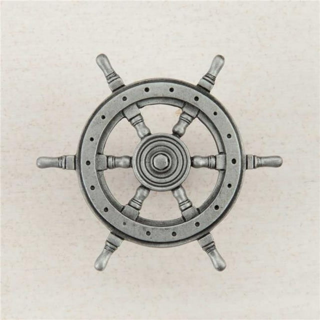 Acorn Manufacturing DPCPP Collection Artisan Bouton de Roue Navires, Étain Antique