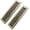 Antique Brass 2PCS-2x10 Inches, variant on Oil Rubbed Bronze 4x12 Inches Walkable Floor Register