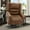 Brown, variant on OUINCH Electric Power Lift Recliner Chair with Massage and Heat for Elderly, 2 Remote Controls, 2 Side Pockets, and USB Ports (Brown)