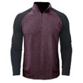 thumbnail image 3 of VBARHMQRT Designer Hoodies for Men Mens Long Sleeved Zipper Turtleneck Sweatshirt Pullover Matching Color Stand Outdoor Hoodie, 3 of 8