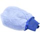 thumbnail image 5 of 2x Premium Microfiber Chenille Super Absorbent Wash And Wax Glove, Car Wash Mitts (blue), 5 of 5