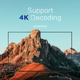thumbnail image 4 of TX5 Wireless Hdmi Display Adapter 4K Ultra HD Media Player WiFi 6 BT 5.0 16GB Streaming Video for iPhone iPad,Android Tiktok,YouTube Mirroring to TV HD Video Sync, 4 of 9