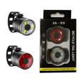 thumbnail image 1 of Juego de luces LED para bicicleta, luz delantera y trasera de aleación de aluminio superbrillante, luces traseras de advertencia impermeables para bicicleta de montaña, conducción nocturna, 1 of 5