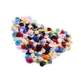 thumbnail image 4 of PTOOTP 100 rosas de satén para manualidades, decoración de bodas (multicolor), 4 of 7