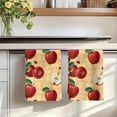 thumbnail image 7 of Farmhouse Apples Kitchen Towels Set of 4, Country Tropical Fruits Watercolor Absorbent Dish Towels for Kitchen, Microfiber Hand Towel, Quick Drying Tea Towel for Cleaning Decorative Dishcloths, 7 of 7