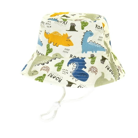 

Relanfenk Baby Hats Boys Girls Cartoon Sunscreen Cap Bucket Cap Hat