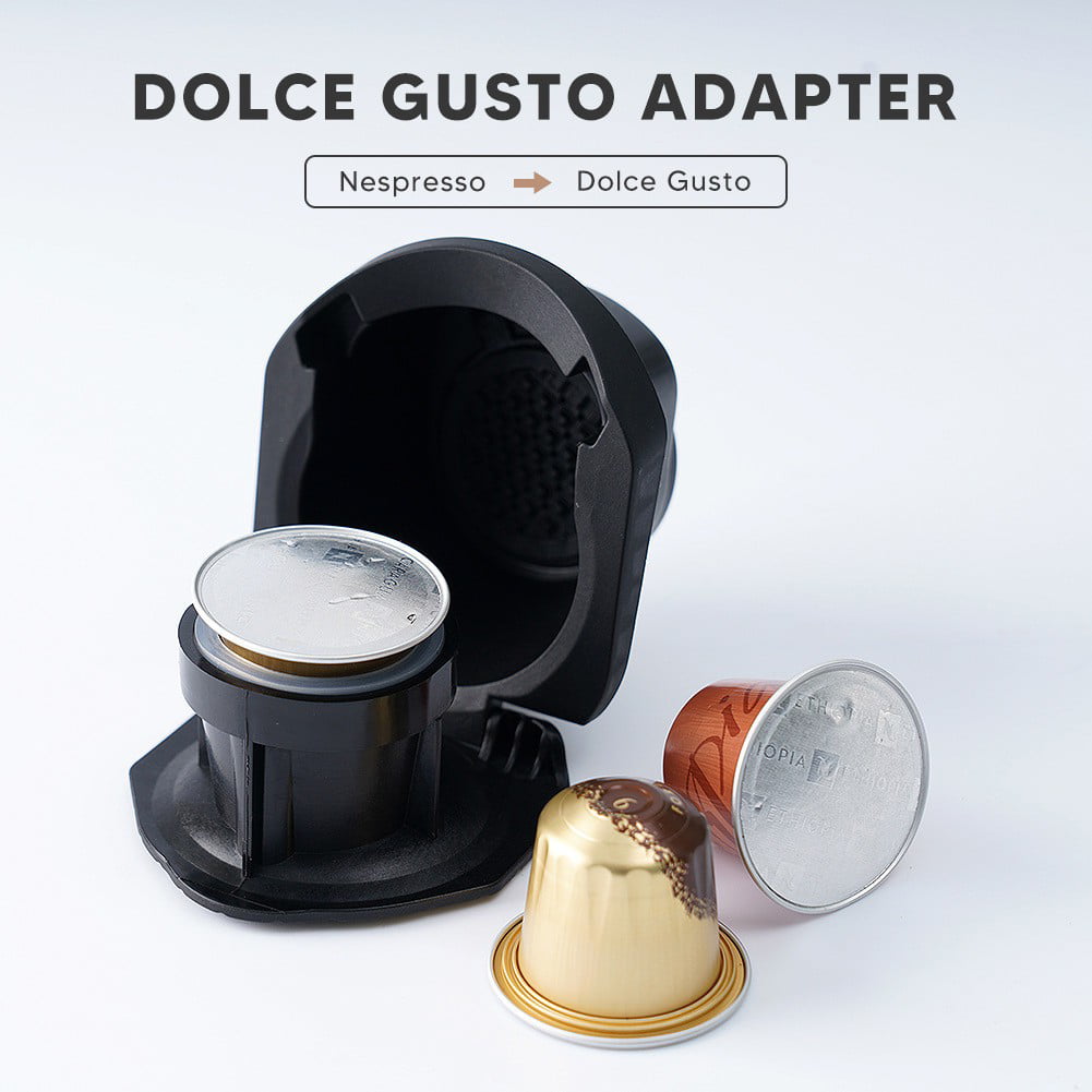 Capsule Adapter for Nespresso,Reusable Capsule Conversion Tray,Accessories for Portable Espresso Machine,Compatible with Dolce Gusto,Perfect for Traveling Camping or Office Use 