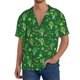 thumbnail image 1 of Fotbe St. Patrick's day Camisa Estampada de Manga Corta para Hombre, Casual de Verano, Estilo Playero, Sin Arrugas-Large, 1 of 5