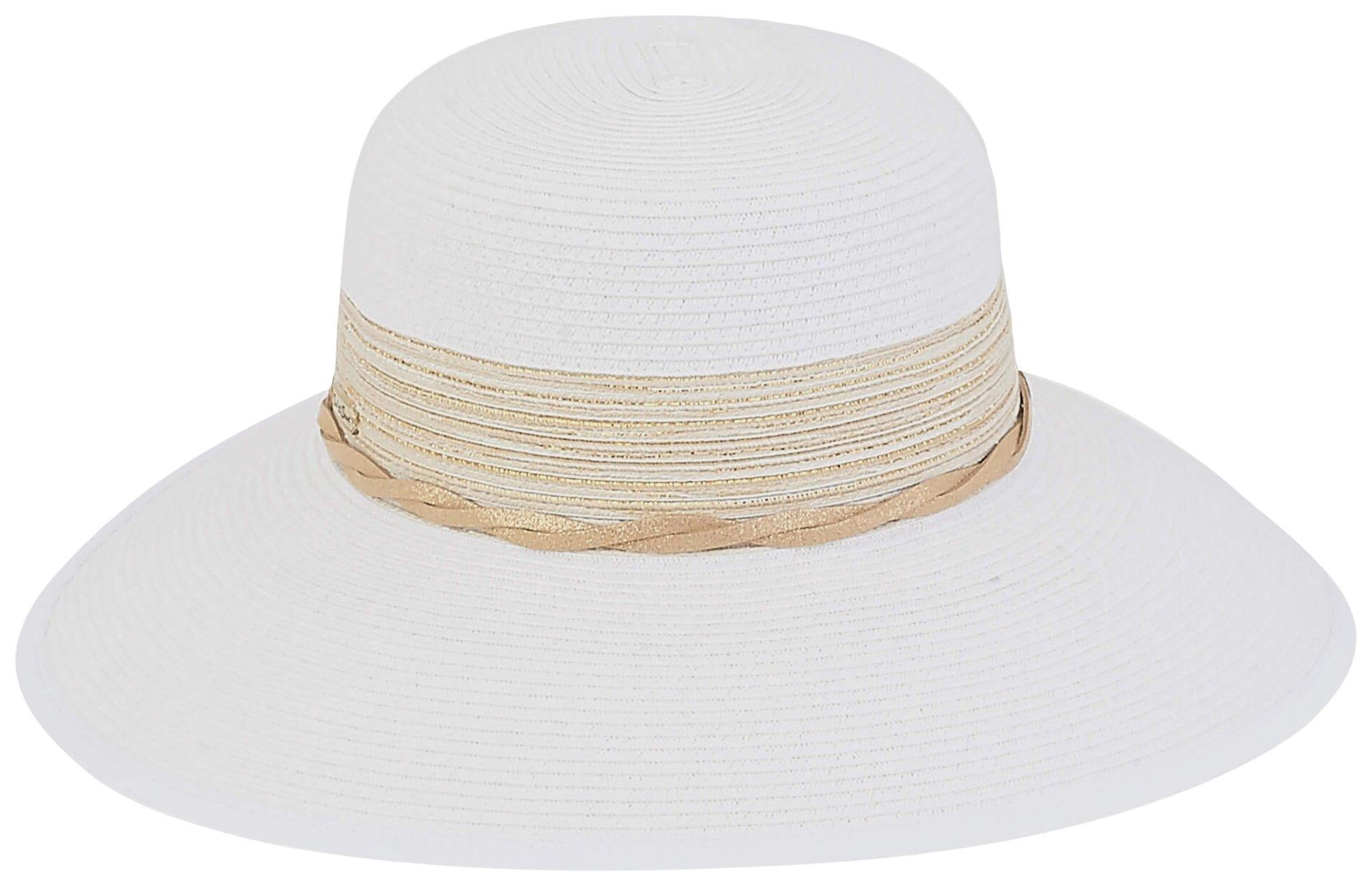 Sun N' Sand Womens Suede Twist Hat One 