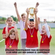 50 Pieces Plastic Gold Winners Medals For Children