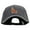 Black, variant on Idaho State Map Embroidered Big Size Washed Pigment Dyed Cap - Stone XL-3XL