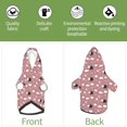 thumbnail image 6 of Haiem Cute Calf for Winter Dog Hoodie Sweatshirts with Pockets Warm Dog Clothes for Small Dogs Chihuahua-Medium, 6 of 7