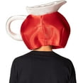 thumbnail image 4 of Rasta Imposta Mens Kool Aid Man Hat Costume - Size One Size Fits Most - Red, 4 of 5