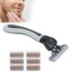 thumbnail image 4 of De Hombres, afeitándosa afeitador de acero inoxidable para hombres para viajar, 4 of 7
