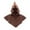 Brown, variant on HNMKIU Performance Drama Festival Cape Wrap With Hooded Design For Year Round Use With Robes And Red,One Size