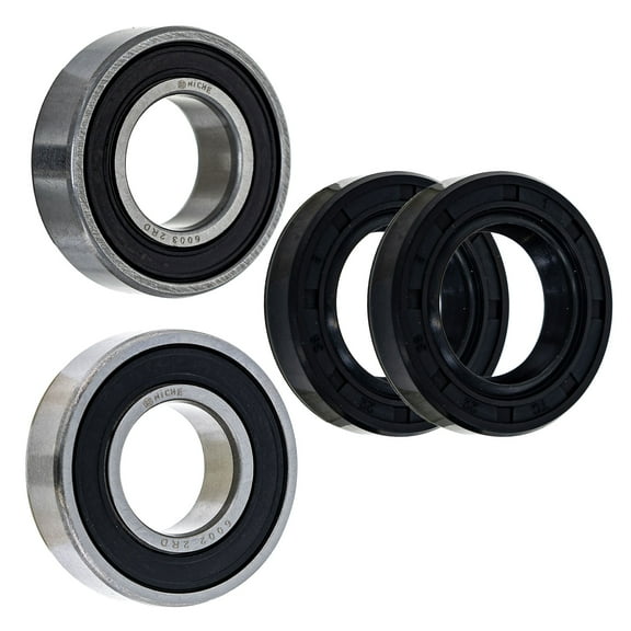Niche Wheel Bearing Seal Kit for Yamaha YFZ50 YFM90 Grizzly Raptor 6003-2RDQE6 MK1008951