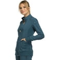 thumbnail image 3 of Cherokee Iflex Women's Warm Up Scrubs Jacket Zip Front CK303, 3 of 6