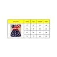 thumbnail image 2 of Hirigin Little Girls 4th of July Dress American Flag Star Print Puff Sleeve A-Line Shirred Pincess Dress 4T 5T 6T 7T Independence Day Outfits, 2 of 8