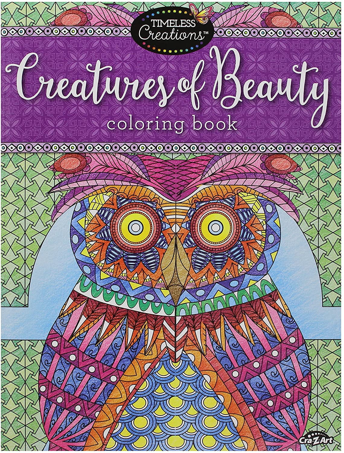 Cra Z Art Timeless Creations Adult Coloring Books Creatures Of Beauty Cra Z Art Timeless Creations Adult Coloring Books Creatures Of Beauty