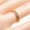 CR006, variant on Adjustable Copper Gemstone Eye Ring with Zircon Inlay Opening Design Unisex Fashion Jewelry Durable Everyday Wear