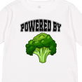 thumbnail image 4 of Inktastic Powered by Broccoli Boys or Girls Long Sleeve Toddler T-Shirt, 4 of 5