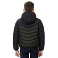thumbnail image 6 of Coerni Boys Girls Quilted Lightweight Jacket Color Blocked Down Jacket Zipper Pockets Kids Insulated Zip Up Outerwear Puffer Coat, 6 of 8