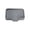 Gray, variant on Silicone Soap Dish, Soap Holder Tray, Draining Sink Organizer with Raised Ridges and Drains Spout for Bathroom and Kitchen, Antiskid Waterproof Food-Grade Silicone, Dishwasher Safe