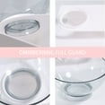 thumbnail image 6 of LEORX 1Pack Double Pet Bowls Plastic Dog Drinking Bowl for Pet Owners Shop Use, 6 of 8