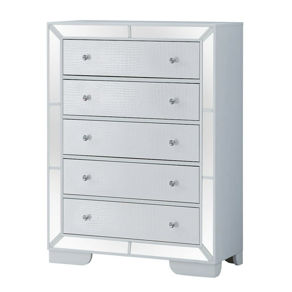 Glory Furniture Hollywood_Hills Chest in White Color