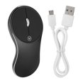 thumbnail image 1 of Q8 2.4G Ratón Inalámbrico Recargable Ergonómico De Aleación De Aluminio Para Android / Apple / Microsoft - Negro Methold EL006990-00, 1 of 6