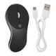 thumbnail image 1 of Q8 2.4G Ratón Inalámbrico Recargable Ergonómico De Aleación De Aluminio Para Android / Apple / Microsoft - Negro Cateissary EL006990-00, 1 of 6