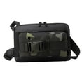 thumbnail image 3 of Milageto Mens Chest Bag Crossbody Bag Lightweight Crossbody Daypack Belt Bag Fanny Pack Shoulder Bag for Running Outdoor Sports Travel Black and Green, 3 of 8