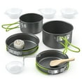 thumbnail image 3 of Aibecy Multifunctional Portable Cooking Set Tableware for Camping Stove Suitable for 2-3 People, 3 of 7