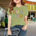thumbnail image 2 of KAUOD Kindergarten Shirts for Kids, Girls Boys First Day of School T Shirt, Preschool Student Back to School Clothes, 2 of 7