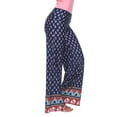 thumbnail image 4 of Women's Bohemian Printed Palazzo Pants, 4 of 4