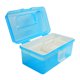 thumbnail image 3 of Caja de Almacenamiento de en Color Azul, Caja Multiusos Hecha de plástico Tiene Bandeja extraíble XianweiShao 9024735001126, 3 of 5
