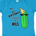 thumbnail image 4 of Inktastic My 1st Birthday is Kind of a Big Dill Pickle in Sunglasses Boys or Girls Baby Bodysuit, 4 of 5