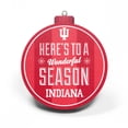 thumbnail image 2 of YouTheFan NCAA Indiana Hoosiers 3D Logo Series Ornament, 2 of 4