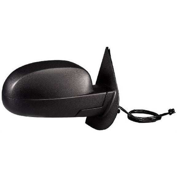 62083G - Fit System Passenger Mirror for Avalanche, Silverado/ Sierra 1500, Silverado/ Sierra 2500/3500, Suburban, Tahoe, Yukon, Denali/ XL, 09-13 Silverado/ Sierra Hybrid, txt blk, fold, Heated Power