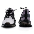 thumbnail image 3 of Aesthetic Red Lilac And White Gradient Walking Shoes for Men Woman Lightweight Tennis Fashion Elastic Sports Shoes Cushion Basketball Shoes, 3 of 7