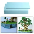 thumbnail image 4 of 5pcs Blue Foam Board Crafts Model Material Diorama Base Building Scenic Diy, 4 of 6