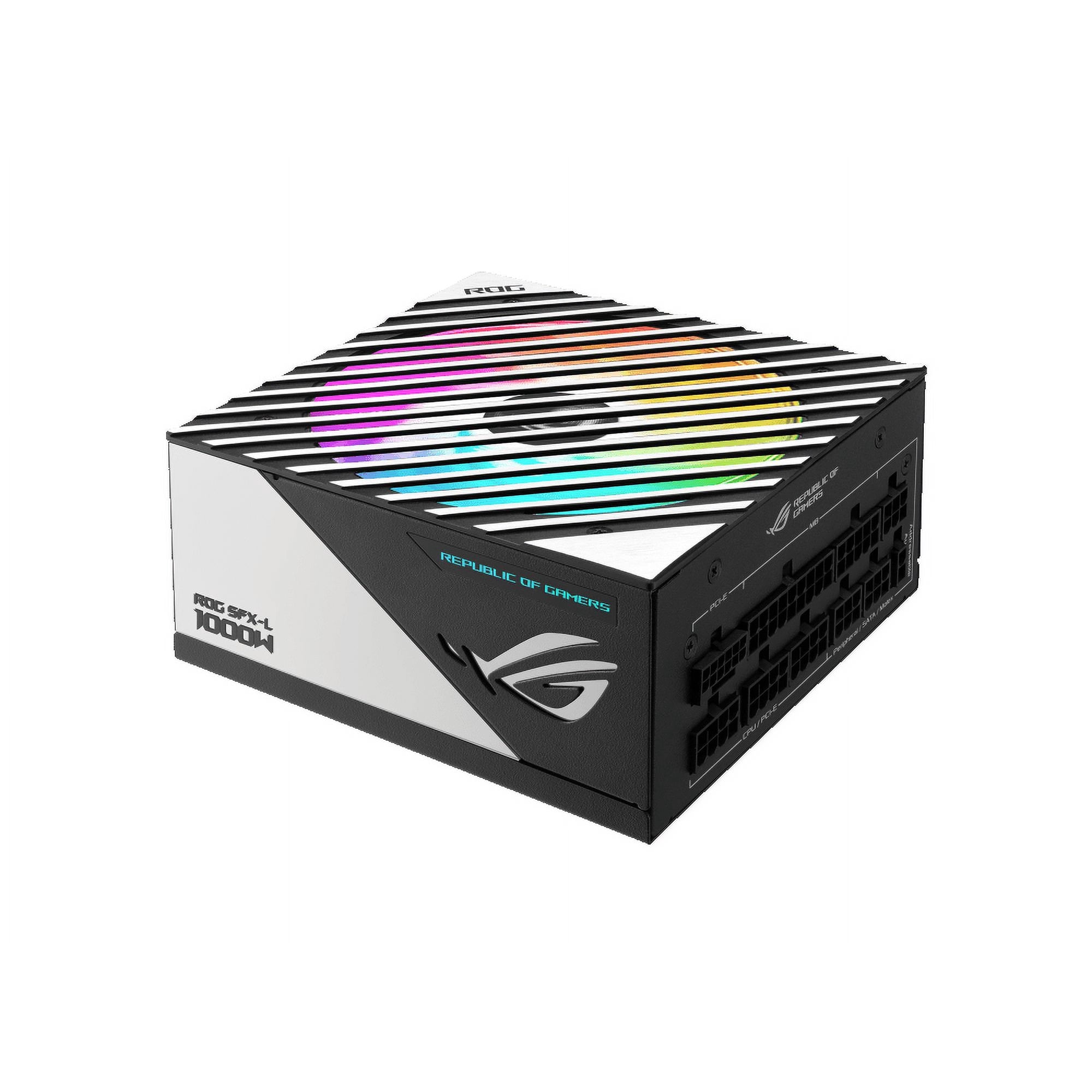 ASUS ROG Loki SFX-L 1000W Platinum (Fully Modular Power Supply, 80+ Platinum, 120mm PWM ARGB Fan, Aura Sync, ATX 3.0 Compatible, PCIe 5.0 Ready)